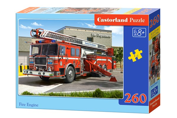 Castorland (B-27040) - "Feuerwehrauto" - 260 Teile Puzzle