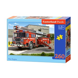 Castorland (B-27040) - "Feuerwehrauto" - 260 Teile Puzzle