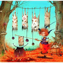 Grafika (02145) - François Ruyer: "Die Hexe" - 1500 Teile Puzzle