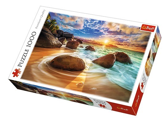 Trefl (10461) - "Samudra Beach, Indien" - 1000 Teile Puzzle