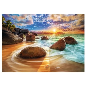 Trefl (10461) - "Samudra Beach, Indien" - 1000 Teile Puzzle