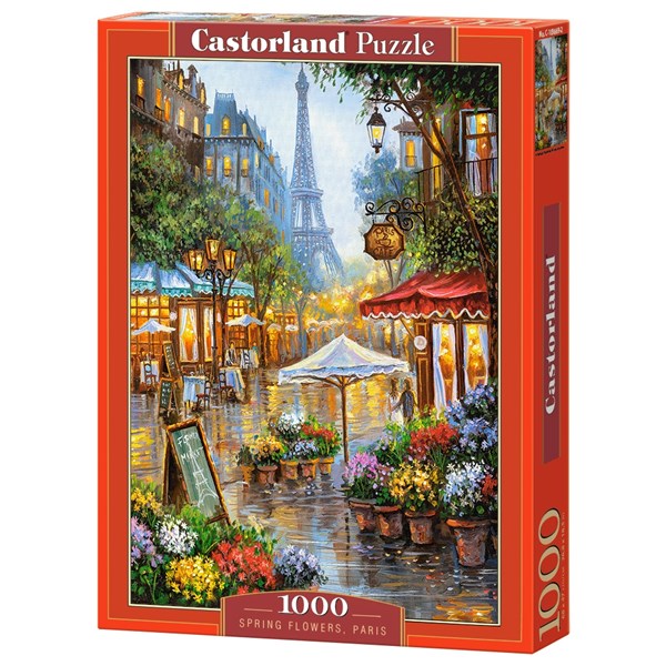 Castorland (C-103669) - "Frühling in Paris" - 1000 Teile Puzzle