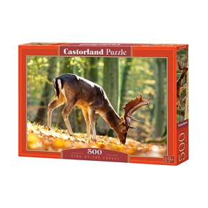 Castorland (B-52325) - "Der König des Waldes" - 500 Teile Puzzle