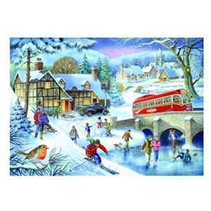 The House of Puzzles (1578) - "Winter Games" - 1000 Teile Puzzle