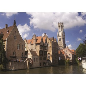 PuzzelMan (406) - "Belgien, Brügges" - 1000 Teile Puzzle