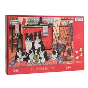 The House of Puzzles (3244) - "Meet The Family" - 1000 Teile Puzzle