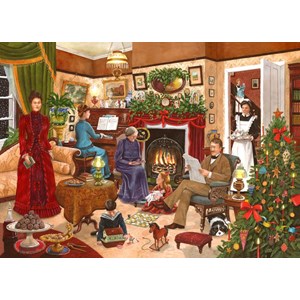 The House of Puzzles (4173) - "No.12, Christmas Past" - 500 Teile Puzzle