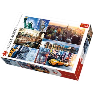 Trefl (45006) - "New York" - 4000 Teile Puzzle