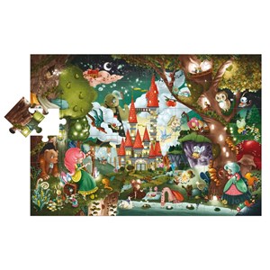 Ludattica (47239) - "Magisches Schloss" - 48 Teile Puzzle