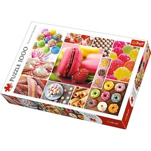 Trefl (10469) - "Candy Collage" - 1000 Teile Puzzle