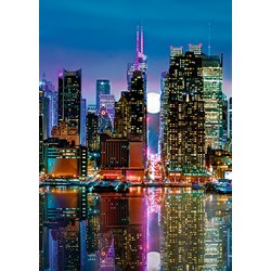 Trefl (37261) - "Vollmond über Manhattan" - 500 Teile Puzzle
