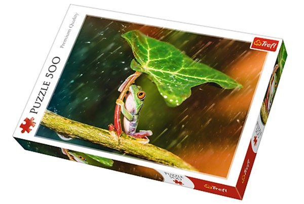 Trefl (37288) - "Green Umbrella" - 500 Teile Puzzle