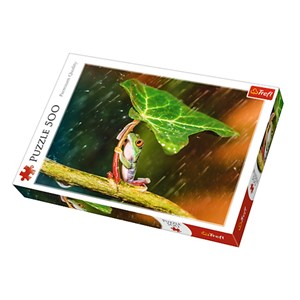 Trefl (37288) - "Green Umbrella" - 500 Teile Puzzle