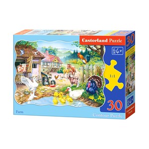 Castorland (B-03310) - "Der Bauernhof" - 30 Teile Puzzle