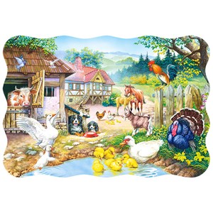 Castorland (B-03310) - "Der Bauernhof" - 30 Teile Puzzle