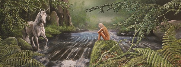 PuzzelMan (228) - Nico Bulder: "Das Einhorn" - 1000 Teile Puzzle