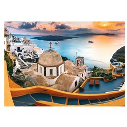 Trefl (10445) - "Santorin, Griechenland" - 1000 Teile Puzzle