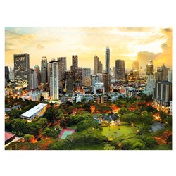 Trefl (33060) - "Sonnenuntergang in Bangkok" - 3000 Teile Puzzle