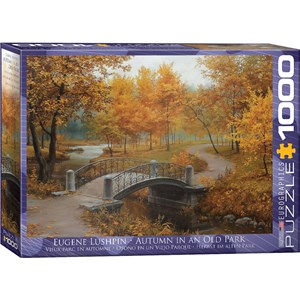 Eurographics (6000-0979) - Eugene Lushpin: "Herbst im alten Park" - 1000 Teile Puzzle