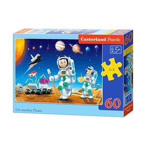 Castorland (B-06953) - "Planetenerkundung" - 60 Teile Puzzle