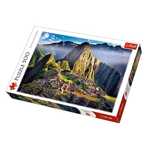 Trefl (37260) - "Blick auf die Ruinenstadt Machu Picchu" - 500 Teile Puzzle