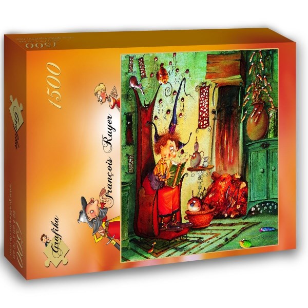 Grafika (02168) - François Ruyer: "Die Hexe" - 1500 Teile Puzzle