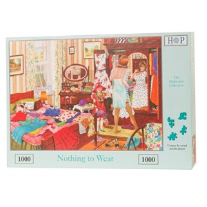 The House of Puzzles (3251) - "Nothing To Wear" - 1000 Teile Puzzle