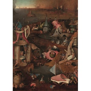 PuzzelMan (767) - Hieronymus Bosch: "Das Jüngste Gericht" - 1000 Teile Puzzle