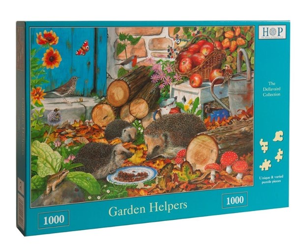 The House of Puzzles (3206) - "Garden Helpers" - 1000 Teile Puzzle
