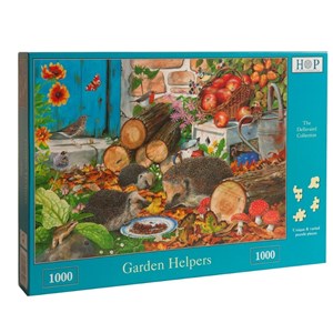 The House of Puzzles (3206) - "Garden Helpers" - 1000 Teile Puzzle