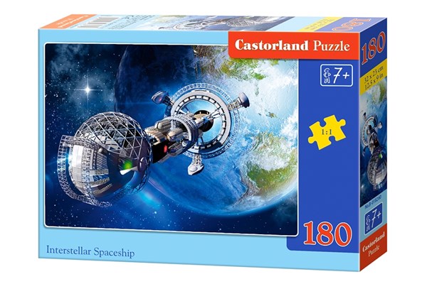 Castorland (B-018260) - "Interstellare Raumstation" - 180 Teile Puzzle