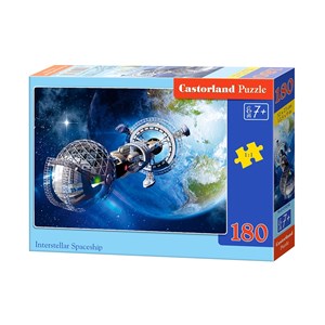 Castorland (B-018260) - "Interstellare Raumstation" - 180 Teile Puzzle