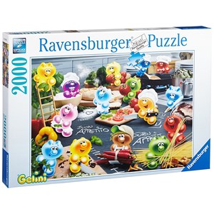 Ravensburger (16608) - "Küche, Kochen, Leidenschaft" - 2000 Teile Puzzle