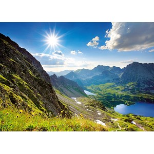 Trefl (27047) - "Tal der fünf polnischen Seen, Hohe Tatra" - 2000 Teile Puzzle