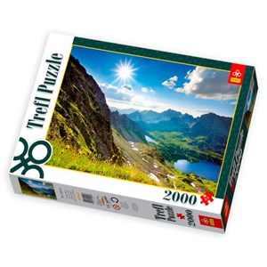 Trefl (27047) - "Tal der fünf polnischen Seen, Hohe Tatra" - 2000 Teile Puzzle