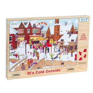 The House of Puzzles (3862) - "It's Cold Outside" - 1000 Teile Puzzle