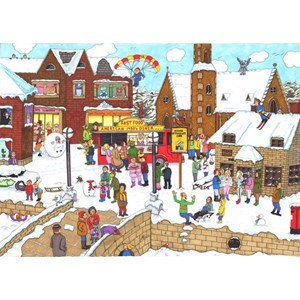 The House of Puzzles (3862) - "It's Cold Outside" - 1000 Teile Puzzle