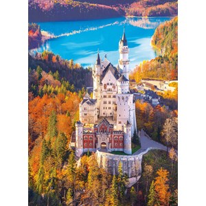 Clementoni (39382) - "Verzaubertes Neuschwanstein" - 1000 Teile Puzzle