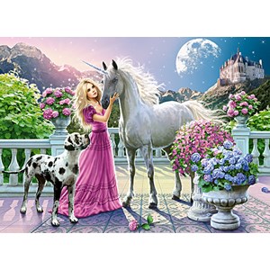 Castorland (B-030088) - "Mein kleiner Freund das Einhorn" - 300 Teile Puzzle