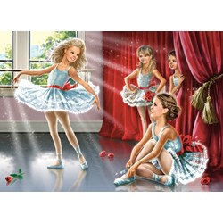 Castorland (B-13036) - "Ballettunterricht" - 120 Teile Puzzle