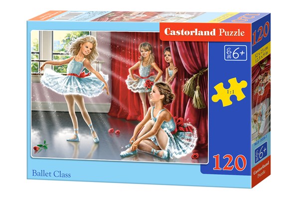 Castorland (B-13036) - "Ballettunterricht" - 120 Teile Puzzle