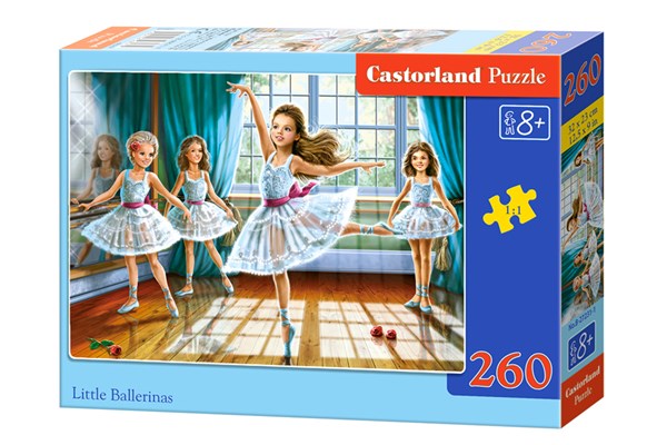 Castorland (B-27231) - "Kleine Ballerinas" - 260 Teile Puzzle