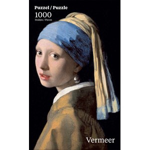 PuzzelMan (762) - Johannes Vermeer: "Das Mädchen mit dem Perlenohrring" - 1000 Teile Puzzle