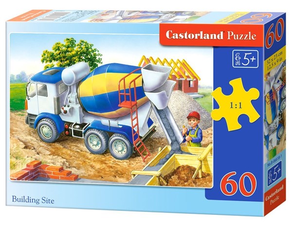 Castorland (B-06618) - "Baustelle" - 60 Teile Puzzle