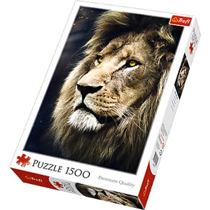 Trefl (26139) - "Das Portrait des Löwen" - 1500 Teile Puzzle