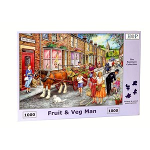 The House of Puzzles (4210) - "Fruit & Veg Man" - 1000 Teile Puzzle
