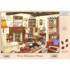 The House of Puzzles (2285) - "Five Minutes Peace" - 1000 Teile Puzzle