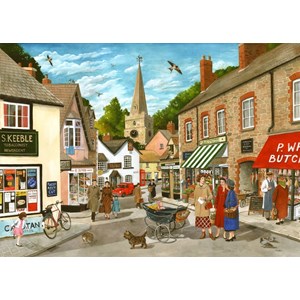 The House of Puzzles (4050) - "News At Ten" - 1000 Teile Puzzle