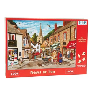 The House of Puzzles (4050) - "News At Ten" - 1000 Teile Puzzle