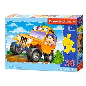 Castorland (B-03631) - "Off-Road Ausflug" - 30 Teile Puzzle